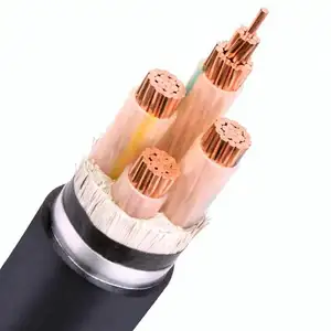 Cable eléctrico de cobre subterráneo con aislamiento XLPE, cable eléctrico de 35mm, 95mm, 120mm, 150mm, 185mm, 240mm, N2XY/YJV, 35mm, 95mm, 300mm, mm