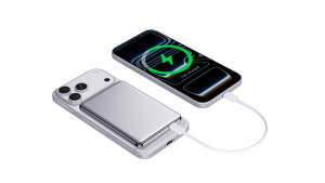 แบตเตอรี่สำรองแม่เหล็กไร้สายขนาด 3000mAh ดีไซน์โค้งบางเฉียบ 6.5 มม. - Product Image 5