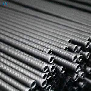 Muestra de Fibra de Carbono HOFI 3K Proporcionada, Fibra de Carbono de Tejido Twill 3K de Alto Módulo, Tubo <span class=keywords><strong>Hitex</strong></span> 3K Cuadrado, Tubo de Fibra de Carbono Duradero - Product Image 2