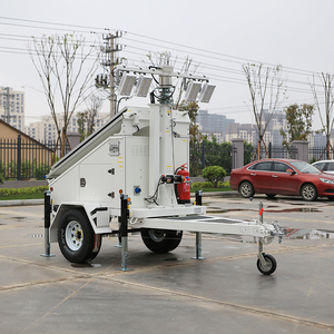 Tour d'éclairage mobile solaire VTS3P-L neuve d'usine, en acier, portable et fiable pour l'exploitation minière - Product Image 2