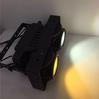 IP65 étanche led cob blinder extérieur 2 pièces 100W ww cw 2in1 rgbw public blinder éclairage de scène