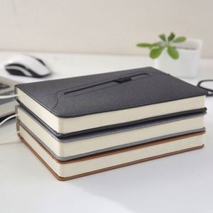 Wholesale Customizable Promotional Business Linen <b>Journal</b> A5 Hardcover Leather Notebook with Organizer 100 Sheets - Product Image 4