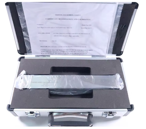 Bloque de prueba TMNeck UT NavShip <span class=keywords><strong>Phased</strong></span> <span class=keywords><strong>Array</strong></span>/Bloque de calibración de acero 1018 Tipo de 4 agujeros para fallas ultrasónicas - Product Image 2