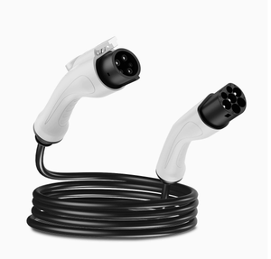 Cable de Carga para Vehículos Eléctricos Tipo 2 de 32A Personalizado, con Certificación CE, TUV, UKCA, 3.5KW-22KW, EU IEC 62196-2, Tipo 2, Doble Conector (Macho a Hembra), Nuevo - Product Image 2
