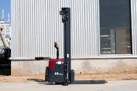 Apilador Eléctrico de 2t 2000kg 4m, Apilador de Palets para Almacén con Batería de Litio de 48V, Manejo de Materiales, CE ISO