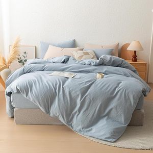 100% 폴리에스터 초부드러운 사계절 침구류 지퍼 레이스 미니멀리스트 심플 스타일 - Product Image 5