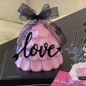 ของตกแต่งเค้กอะคริลิครูปลูกศรความรัก น้ำผึ้งและความหวาน สำหรับวันวาเลนไทน์ วันเกิด ของขวัญสำหรับคู่รัก - Product Image 2