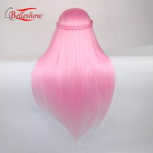 Cabeza de Maniquí de Peluquería para Prácticas, Cabeza de Entrenamiento de Cabello Lacio Yaki, Venta al por Mayor, Barata, con Abrazadera - Product Image 5