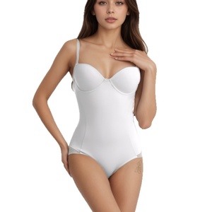 Vêtement gainant une pièce sans manches en nylon, style européen et américain, pour <span class=keywords><strong>femme</strong></span>, avec ceinture de contrôle abdominal post-partum - Product Image 5