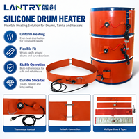 LANCHUANG Veste chauffante en gel de silice antidéflagrante personnalisée avec garantie d'un an pour fûts chimiques et réservoirs de process