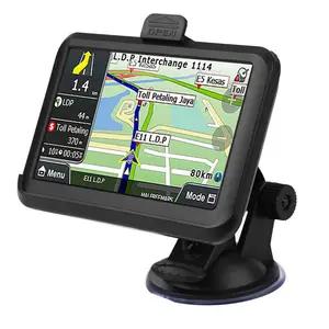 5 inç araba kamyon GPS SAT NAV uydu navigasyon sistemi Navigator 8GB abd/kanada avrupa haritası