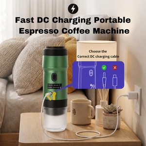 Mini Portable <b>Coffee</b> Espresso <b>Machine</b> Rechargeable Fast DC Charging Lightweight Travel <b>Coffee</b> Maker for Car Travel Use - Product Image 3