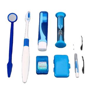 Kit de nettoyage de voyage pour soins buccaux, kit d'orthodontie <span class=keywords><strong>dentaire</strong></span> avec 8 kits par paquet - Product Image 2