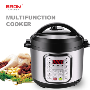 En stock, directement de l'usine, nouvelle cocotte électrique à pression de 6 L avec revêtement antiadhésif, pour la maison - Product Image 5
