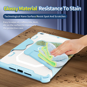 Custodia universale di vendita calda per Apple <span class=keywords><strong>IPad</strong></span> <span class=keywords><strong>Mini</strong></span> 4 <span class=keywords><strong>Mini</strong></span> 5 copertura del supporto di visualizzazione Multi-angolo con portamatite - Product Image 5