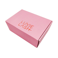 Boîte d'expédition en papier rose personnalisée en gros pour l'emballage de sérums cosmétiques, de kits de soins de la peau et de coffrets cadeaux beauté