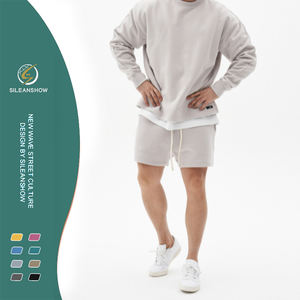 Shorts de jogging pour hommes en coton 100% bon marché en gros, style boxe personnalisé, décontractés, taille mi-haute, fermeture élastique, respirants, avec poches - Product Image 2