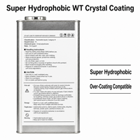 Revêtement Cristallin Super Hydrophobe WT Premium pour Peinture Automobile, Compatible avec le Detailing Automobile, OEM ODM