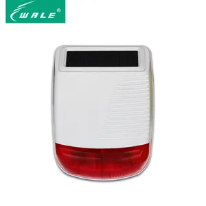 Outdoor solar Draadloze Sirene Geluid 433 MHz veilig Alarm Sirene Voor alarm accessoires power