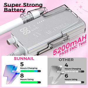 Pulidora de Uñas Eléctrica Profesional Inalámbrica Recargable de Escritorio, 35,000 RPM, Diseñada para Salones de Alta Gama - Product Image 3