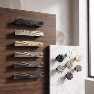 Cabinet Pulls <strong>Knobs</strong> Modern Dresser Drawer Handles Wardrobe Cupboard <strong>Door</strong> Hardware Furniture Pull <strong>Knobs</strong> Multiple Color - Product Image 3