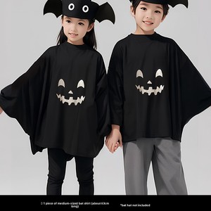 Ensemble <span class=keywords><strong>cape</strong></span> et chapeau de sorcier pour homme Halloween, kit de costume de <span class=keywords><strong>magicien</strong></span> en polyester, accessoires de fête - Product Image 4