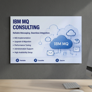 Consultoría de IBM MQ: Actualización, migración, optimización del rendimiento y soporte de administración para integración de mensajería confiable. - Product Image 1
