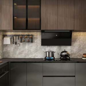 Meubles de cuisine modernes, armoires de cuisine modulaires, armoires de cuisine, cuisine personnalisée, meubles de cuisine, armoires de cuisine en acier inoxydable - Product Image 1