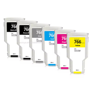 Betcolor 766 Compatible avec les cartouches <span class=keywords><strong>pour</strong></span> <span class=keywords><strong>imprimante</strong></span> <span class=keywords><strong>HP</strong></span> Designjet XL3600, puce jetable, pack en vrac, <span class=keywords><strong>encre</strong></span> colorée <span class=keywords><strong>pour</strong></span> jaune et noir - Product Image 4