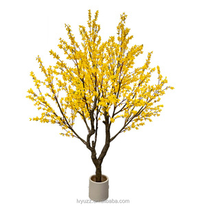 Arbres artificiels, arbre à fleurs de <span class=keywords><strong>cerisier</strong></span> blanc, grand arbre en <span class=keywords><strong>pot</strong></span> de type Sakura pour la décoration d'hôtel et de maison - Product Image 5