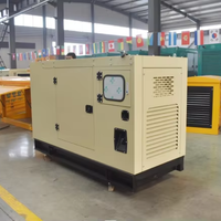 Générateurs diesel 30 kW, générateur de pointe de niveau supérieur, générateur de secours, triphasé silencieux, générateur de 37,5 Kva avec système de refroidissement par eau