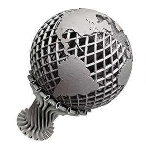 Modelos de Impresión 3D en Metal OEM, Detalles Finos, Prototipado Rápido, Arte, Aeroespacial, Decoración del Hogar, MOQ 1 Pieza, Guangdong, STP/Step/IGES/3MF - Product Image 3