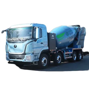 High quality electric 8x4 12cbm big mobile concrete cement mixer machine truck