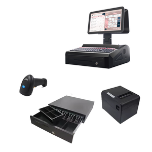 Custom Logo Wholesale 15.6-Inch Dual <b>Touch</b> <b>Screen</b> Android POS Terminal Modern <b>All</b>-<b>in</b>-<b>One</b> <b>PC</b> for Restaurant Use Made <b>in</b> China - Product Image 1