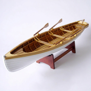 BOSTONS WHITEHALL - Barco de Madera Pintado de Alta Calidad, Modelo Náutico, Decoración para el Hogar, Artesanía, Regalos Originales - Product Image 1