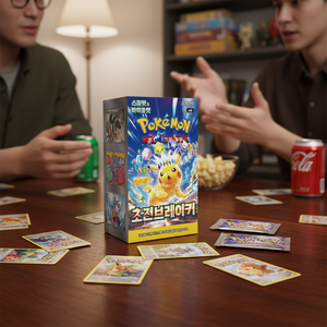 Boîte de 30 paquets de cartes Pokémon SV8 Super Electric Breaker, 150 cartes TCG à collectionner en papier, fabriquées en Corée pour les fêtes Pokémon - Product Image 3