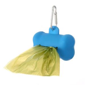 Caja de Almacenamiento de Goma Suave con Forma de Hueso para Artículos de Baño y Contenedor de Basura para Perros, Suministros Promocionales para Mascotas - Product Image 4