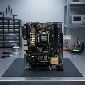 เอซุส H81M-V3 คอมพิวเตอร์เดสก์ท็อป 1150 เมนบอร์ดพร้อม DDR3 SATA ดับเบิ้ลแชนเนล 2 ช่อง PCI พอร์ตพิมพ์พอร์ต COM-ใหม่ - Product Image 3