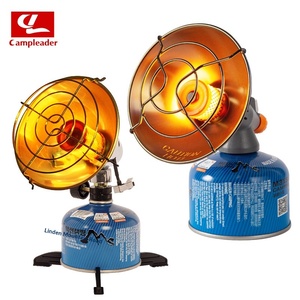 Réchaud à gaz infrarouge portable mini en acier inoxydable, chauffage au butane pour le <span class=keywords><strong>camping</strong></span> en plein air et l'utilisation hivernale, compact en acier inoxydable - Product Image 2