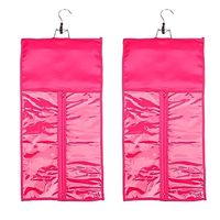 Extension de cheveux extra longs sac de rangement en satin avec cintre perruque sac faisceaux postiches porte-perruque étui en satin pour magasin