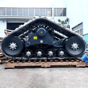 Nhà máy cung cấp trực tiếp tam giác cao su theo dõi hệ thống chuyển đổi tam giác theo dõi khung gầm cho Máy Nông nghiệp lớn - Product Image 4