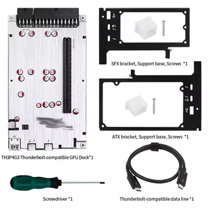 Nâng cấp th3p4g3 thunderbolt-tương thích GPU Video <span class=keywords><strong>Card</strong></span> Dock máy tính xách tay để bên ngoài <span class=keywords><strong>Card</strong></span> đồ họa cho Macbook máy tính xách tay PD 60W 40Gbps - Product Image 4