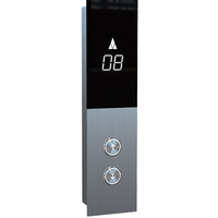 Prix d'usine Pièces d'ascenseur Monarch Panneau de commande de boutons COP LOP Écran LCD Acier inoxydable Design moderne Utilisation hôtelière ZFLS 008 1