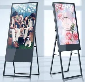 BIAOPAI 50 Zoll Android LCD Stehend Werbungseinrichtung Restaurant Werbedachter Werbedachter Selbstervice-Kiosk Werbedachter Maschine