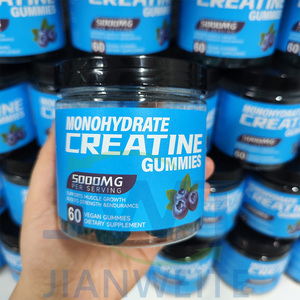 Private Label Creatine Monohydrate BCAA <strong>Gummies</strong> 5000mg Adult <strong>Pre</strong> <strong>Workout</strong> Sports Nutrition Fitness Energy Booster Muscle Growth - Product Image 2