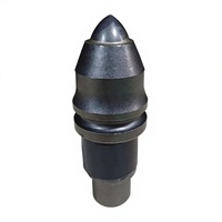 Dents de tarière en carbure de tungstène, pointes coniques à tige ronde pour le forage de roches dures, outils de pieutage de fondations, forets à pointe conique