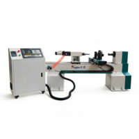 Tour à bois CNC à double lame 1530, 1500 mm, 300 mm, 4 kW, refroidi par eau, rail Hiwin, vente directe usine
