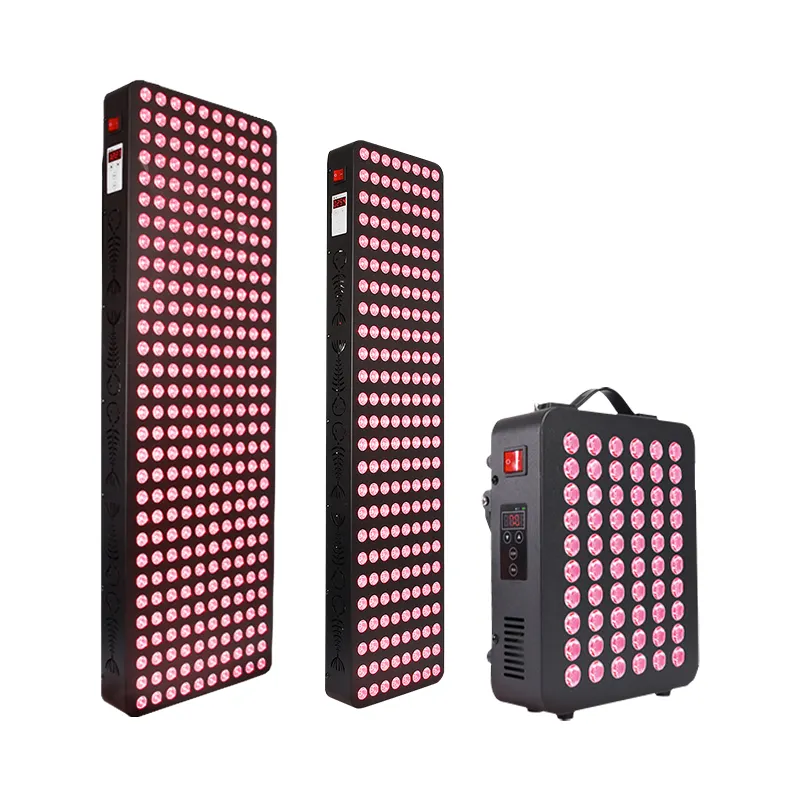 RLTTIME 660nm 850nm led pdt infrared light therapy machine full body 1500w 1000w 300w led red light therapy panel device