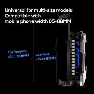 Refroidisseur de téléphone portable Memo DLA8 RGB avec clip arrière, refroidissement rapide, ventilateur de refroidissement pour jeux mobiles - Product Image 4