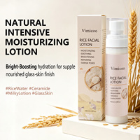 Lotion Wajah Malam Asam Hialuronat Beras Label Pribadi - Melembapkan, Mencerahkan untuk Semua Jenis Kulit - Kecantikan Wanita Kulit Hitam